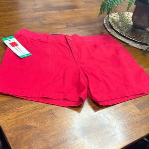 Tommy Hilfiger Vibrant Red Women's Shorts